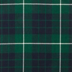 Hamilton Green Modern Tartan Fabric