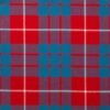 Hamilton Red Modern Tartan Fabric