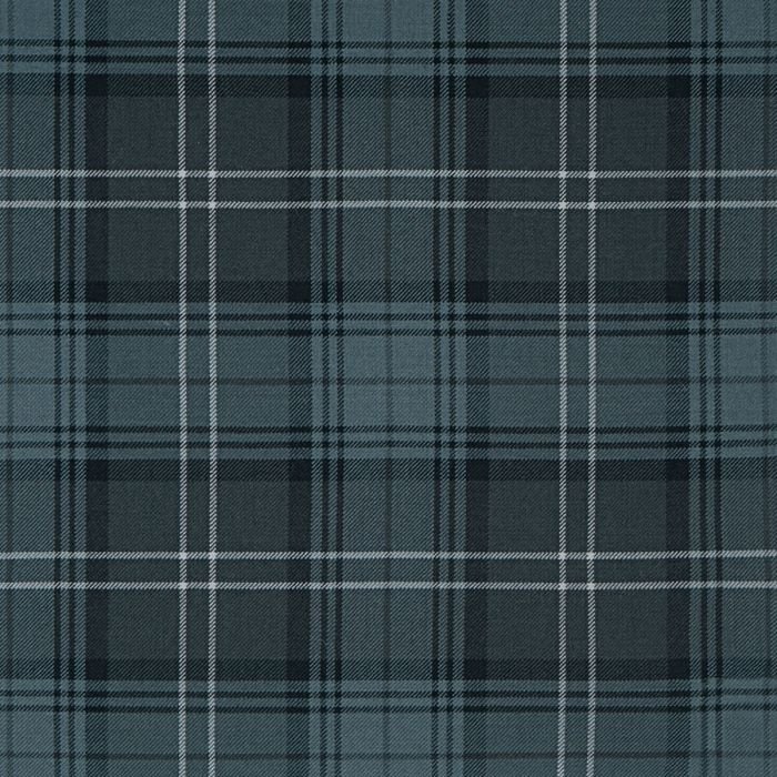 Highland Granite Modern Tartan Fabric