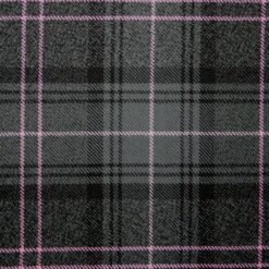 Highland Granite Pink Tartan Fabric