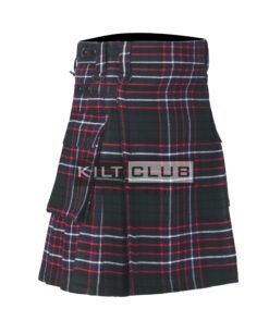 Alternative view of Hunter Modern Tartan Utility Kilt