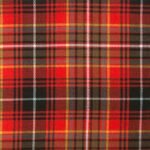 Innes Red Weathered Tartan Fabric