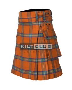 Alternative view of Irish Joy Tartan Utility Kilt