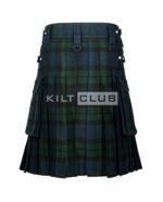 Keith Modern Tartan Utility Kilt - Image 4