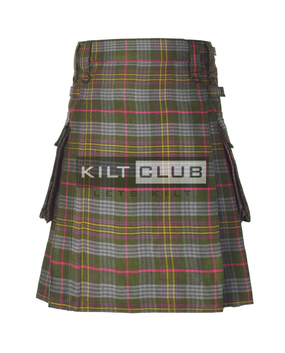 Kennedy Weathered Tartan Utility Kilt