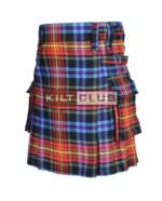 LGBTQ Pride Tartan Utility Kilt - Image 3