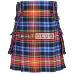 LGBTQ Pride Tartan Utility Kilt