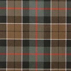 Leslie Green Weathered Tartan Fabric