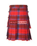 Leslie Red Ancient Tartan Utility Kilt - Image 3