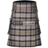 Leslie Weathered Tartan Utility Kilt