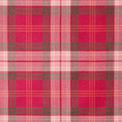 Lochcarron Hunting Rose Tartan Fabric
