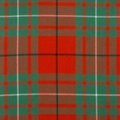 MacAuley Red Ancient Tartan Fabric