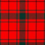 MacDonald of the Isles Red Modern Tartan Fabric