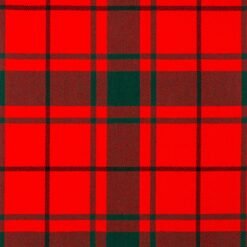 MacDonald of the Isles Red Modern Tartan Fabric