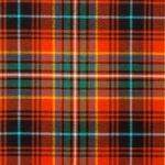 MacInnes Red Ancient Tartan Fabric