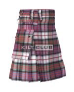 Macdonald Dress Ancient Tartan Utility Kilt - Image 2