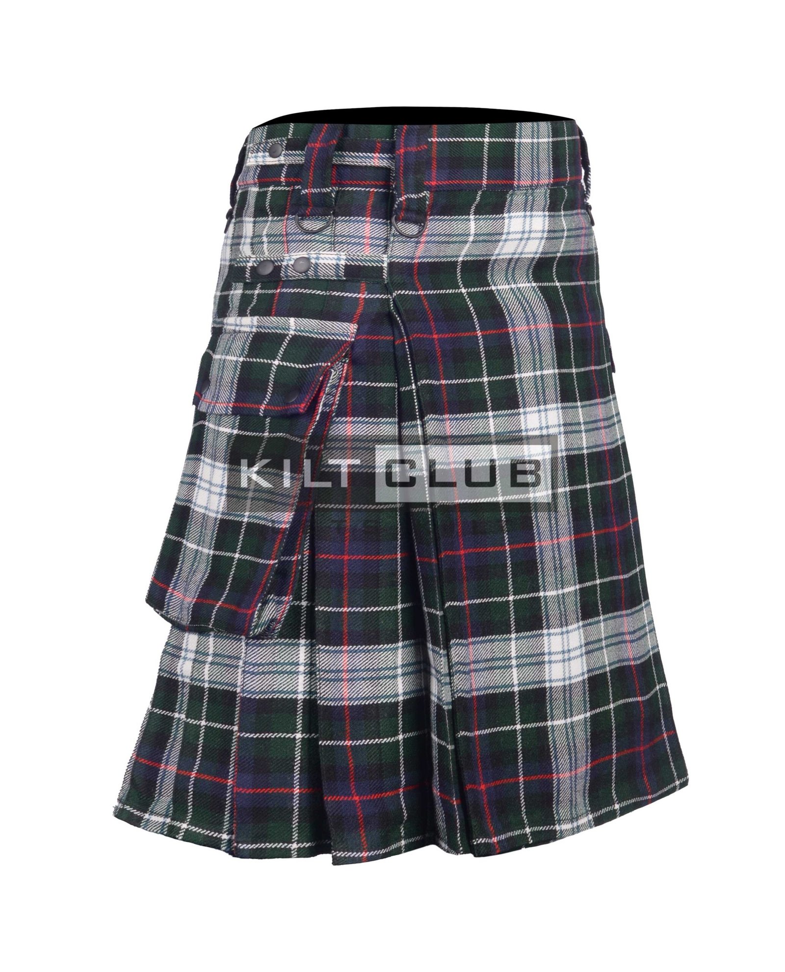 Mackenzie Dress Tartan Utility Kilt - Image 2