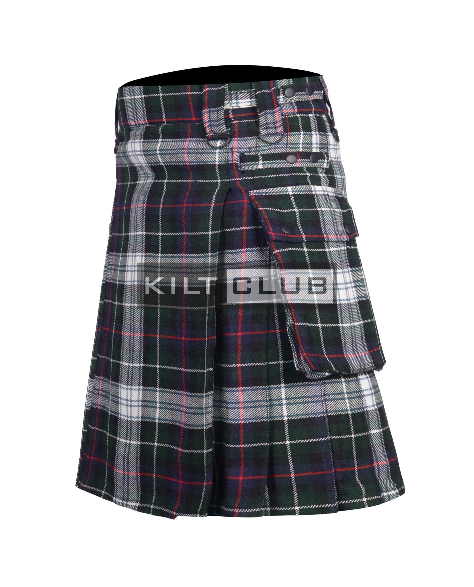 Mackenzie Dress Tartan Utility Kilt - Image 3