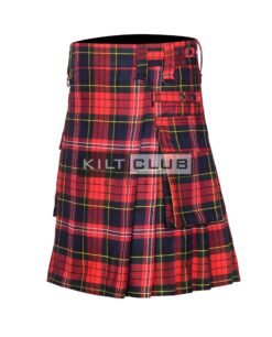 Alternative view of Macpherson Modern Tartan Utility Kilt