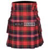 Macpherson Modern Tartan Utility Kilt