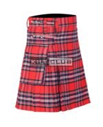 Macrae Red Tartan Utility Kilt - Image 4