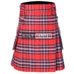 Macrae Red Tartan Utility Kilt