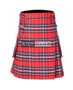 Macrae Red Tartan Utility Kilt