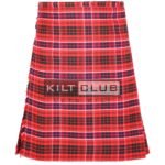 Macrae Red Tartan Kilt
