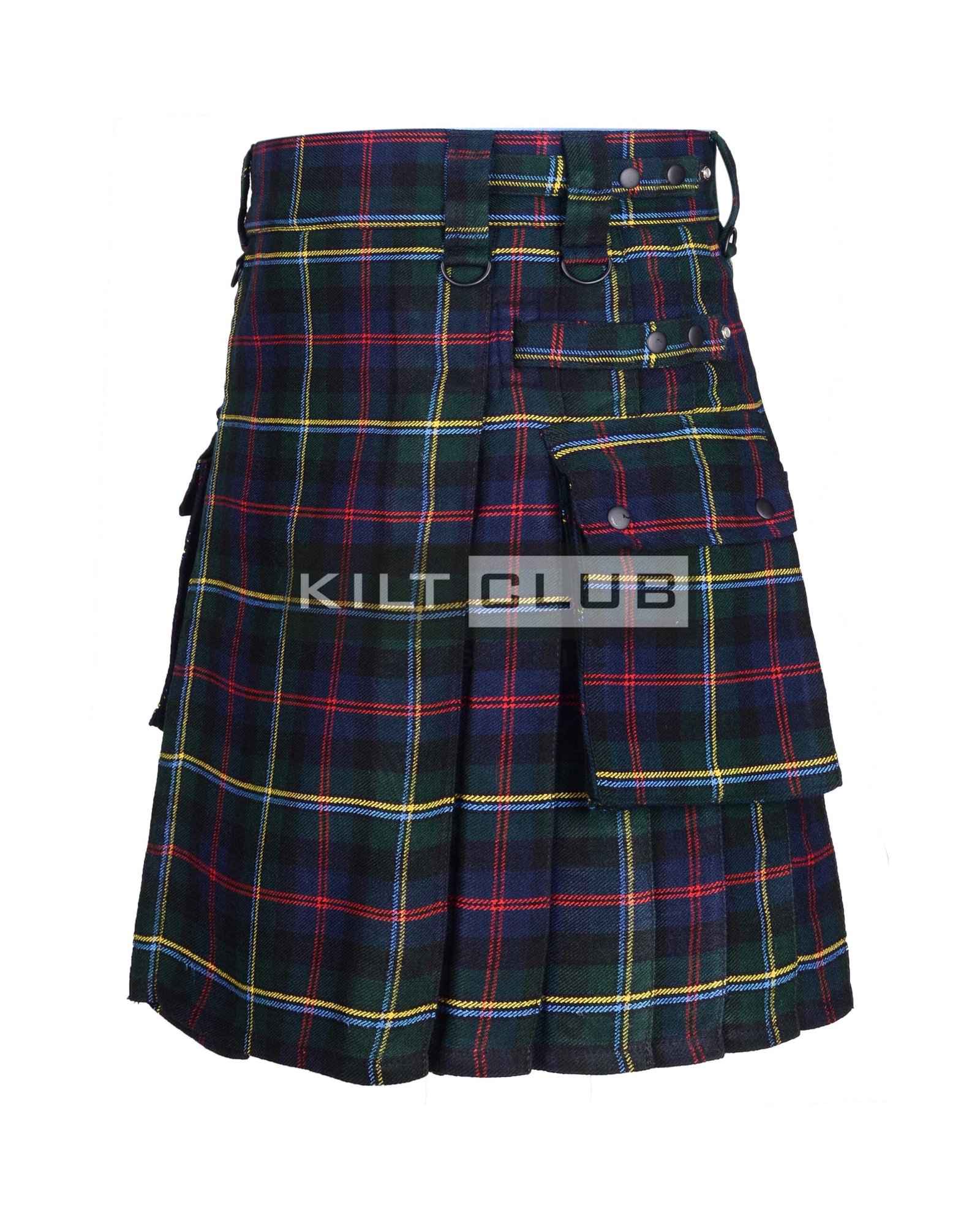 Malcolm Tartan Utility Kilt - Image 3