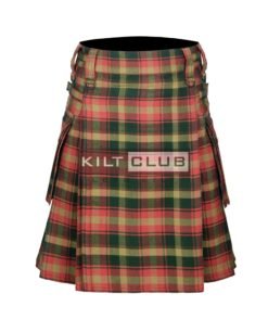 Maple Leaf Tartan Utility Kilt