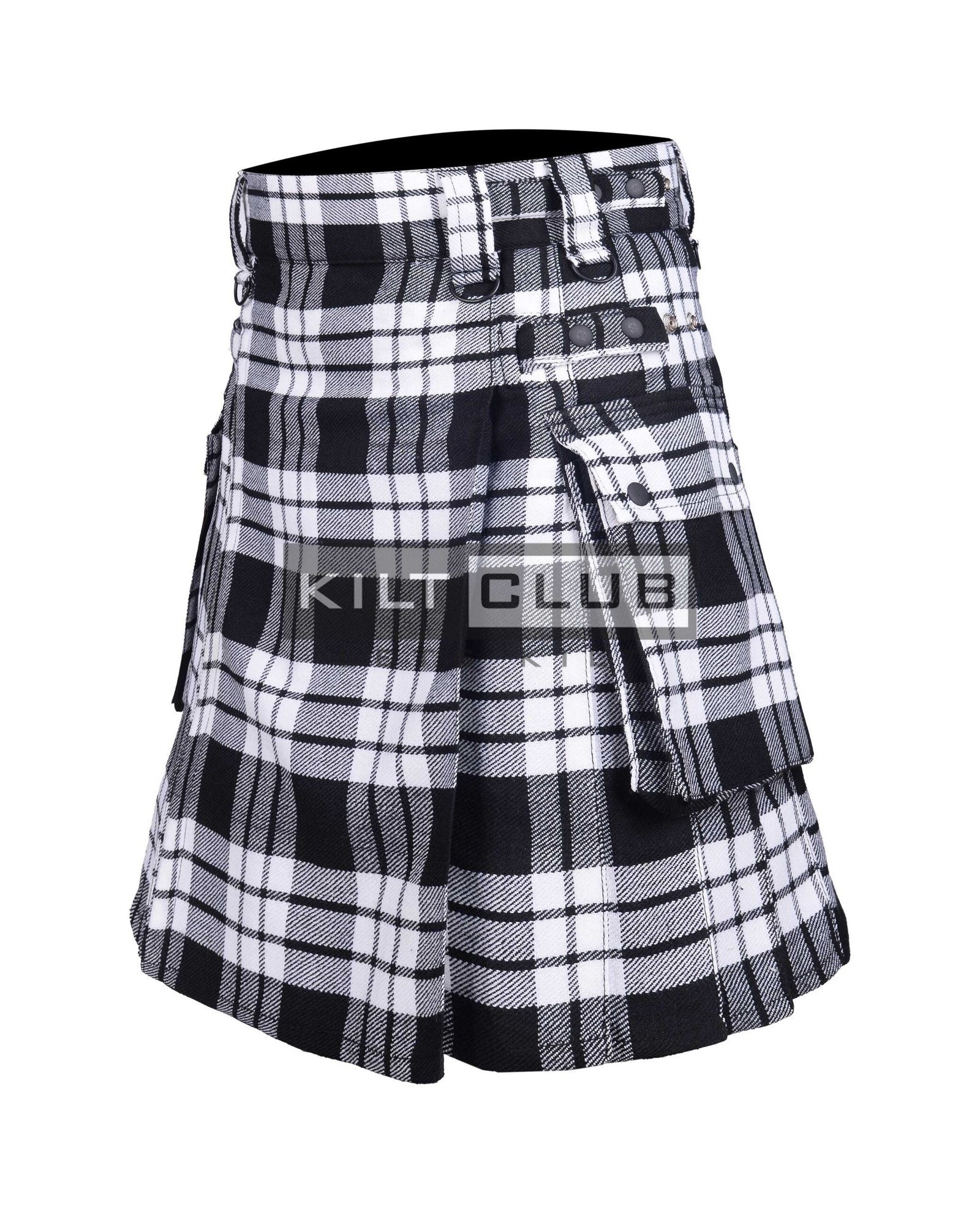 Menzies Tartan Utility Kilt - Image 2