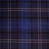 Navy Highland Granite Tartan Fabric