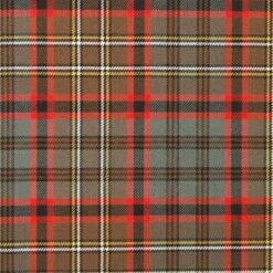 Nicolson Hunting Weathered Tartan Fabric