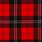 Ramsay Red Modern Tartan Fabric