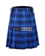 Ramsey Blue Tartan Kilt - Image 3