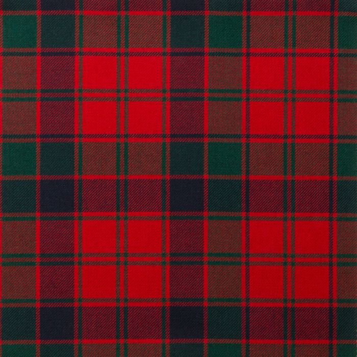 Robertson Red Modern Tartan Fabric