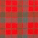 Robertson Red Weathered Tartan Fabric