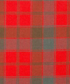 Robertson Red Weathered Tartan Fabric