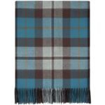 Rose Hunting Grey Tartan Fabric