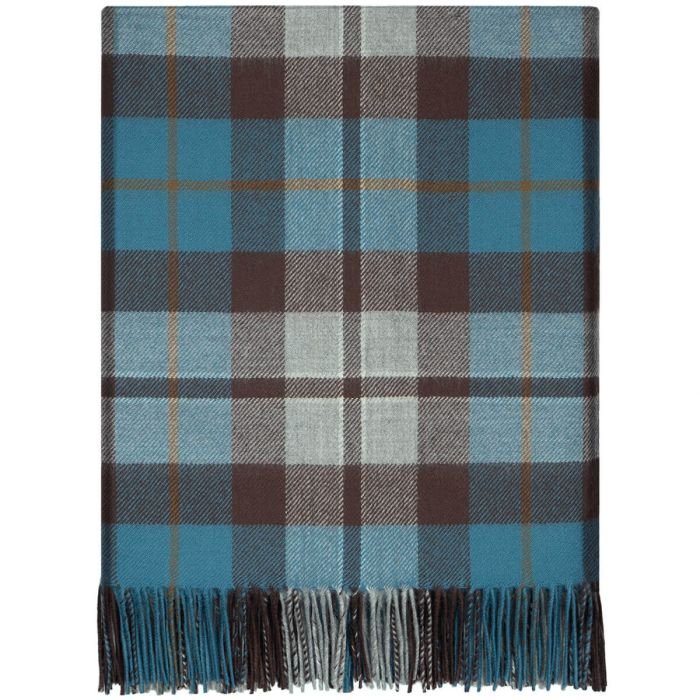Rose Hunting Grey Tartan Fabric