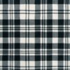 Scott Black And White Ancient Tartan Fabric