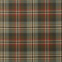 Scott Green Weathered Tartan Fabric