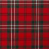 Scott Red Modern Tartan Fabric