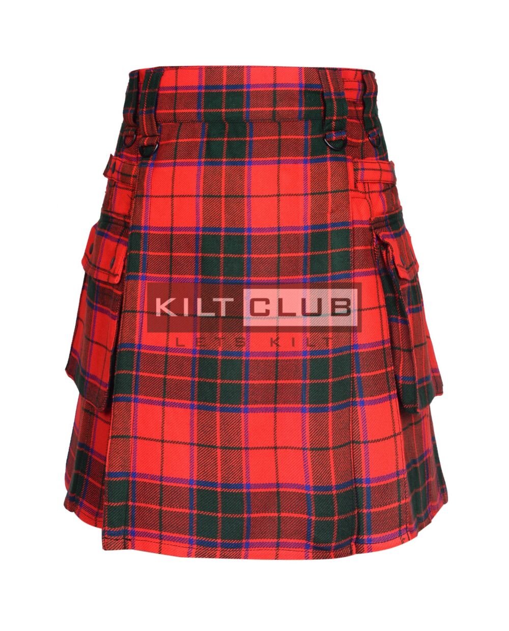Scottish Rose Tartan Utility Kilt