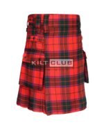 Scottish Rose Tartan Utility Kilt - Image 2