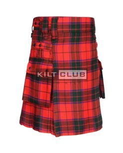 Alternative view of Scottish Rose Tartan Utility Kilt