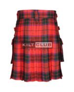 Scottish Rose Tartan Utility Kilt