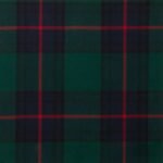 Shaw Green Modern Tartan Fabric