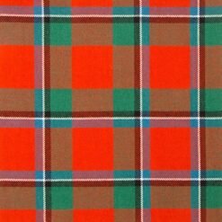 Sinclair Red Ancient Tartan Fabric