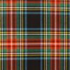 Stewart Black Ancient Tartan Fabric